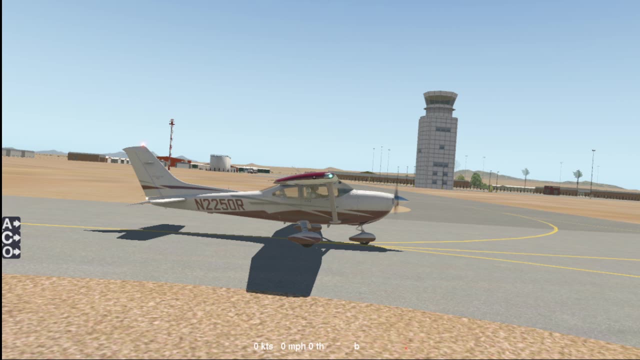 Carenado Cessna 182 - CT182T ILS on KRYN - under Ubuntu on Xplane 11.55 in 2025
