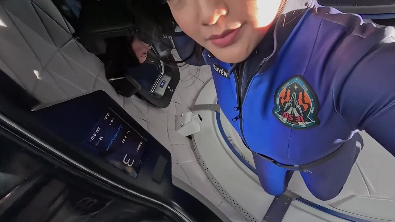 Viaje comercial al espacio Blue Origin