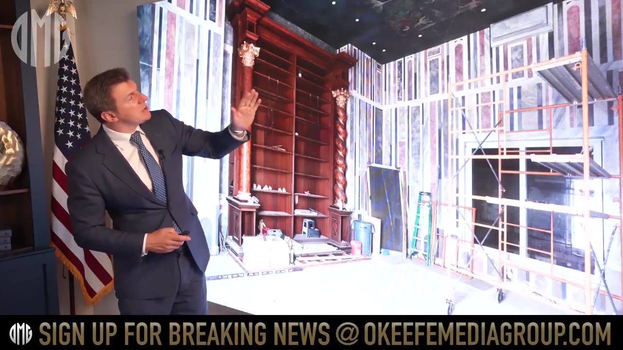 The inside of the temple on Epstein Island