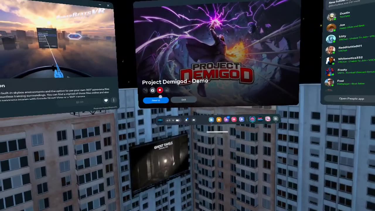 Fly like Ironman Demi God