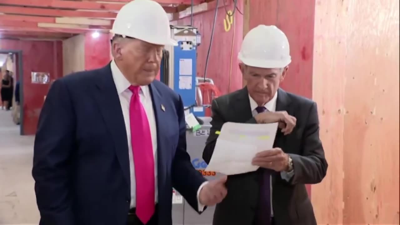 Trump confronts Jerome Powell at the Federal Reserve