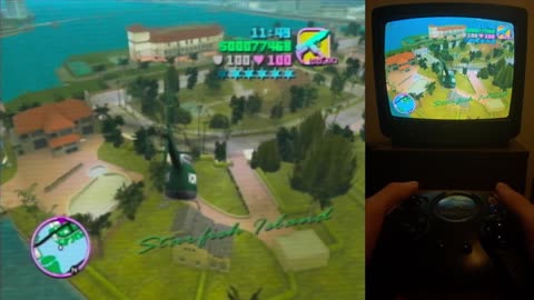 GTA Vice City OG Xbox CRT TV Walkthrough Part 2 #gta #gtavc