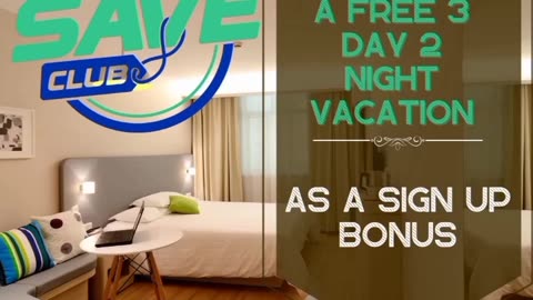 don’t miss your chance for a free 3 day 2 night vacation