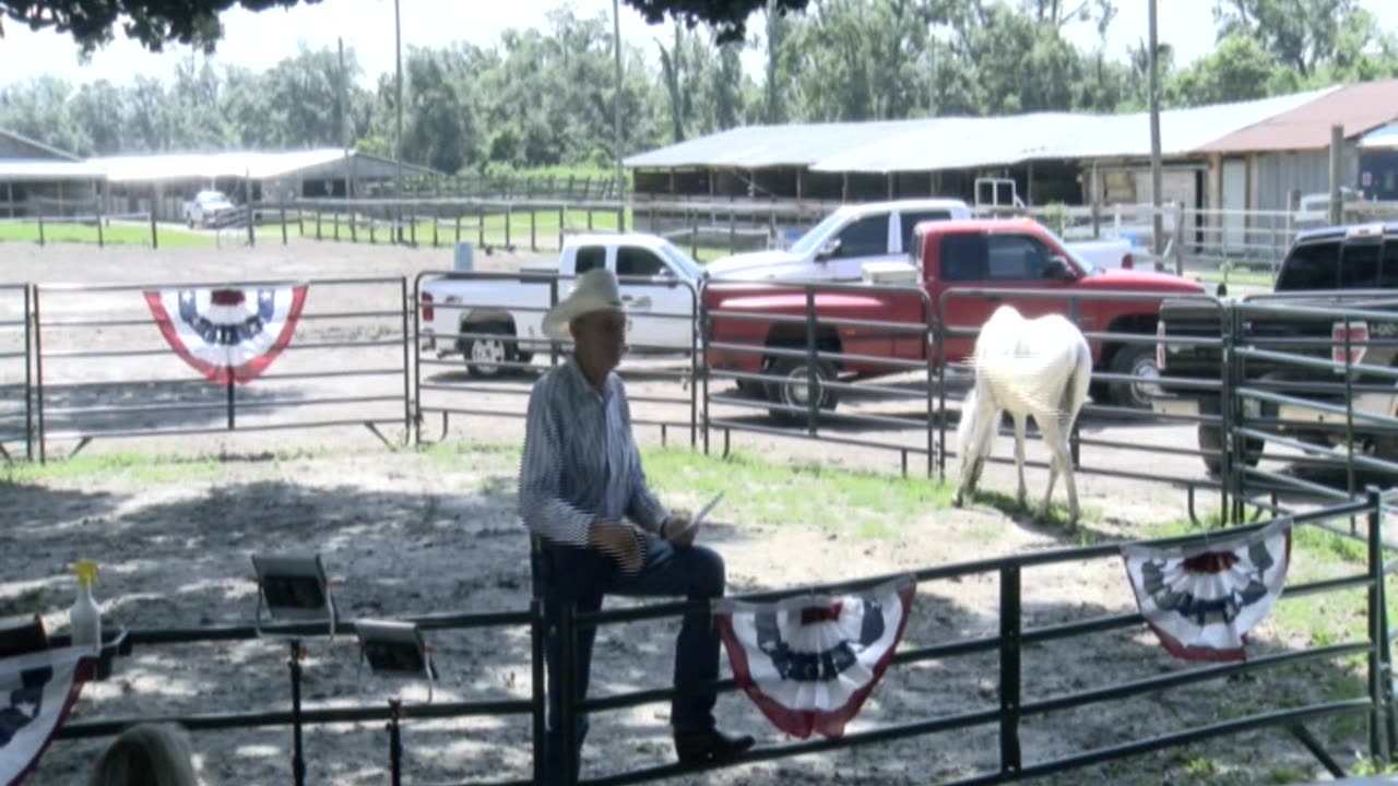 Skipper Calder & Cowboy-up Ministry bring horse training with a message at 11am.