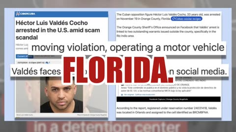 Fact Check: Pro-Trump Cuban Activist Hector Luis Valdes Cocho Was Picked Up By ICE Detention