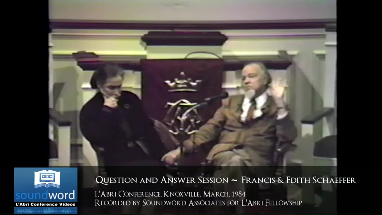 1984 SOUNDWORD LABRI CONFERENCE VIDEO - Dr. Schaeffer, Atlanta Conference Introduction