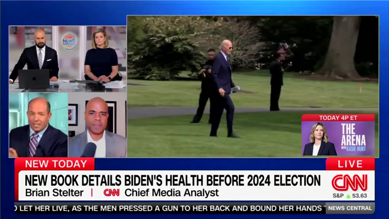 Brian Stelter Says Biden 'Can't Refute' How His Deteriorating Health Hurt Dems In 2024 Election