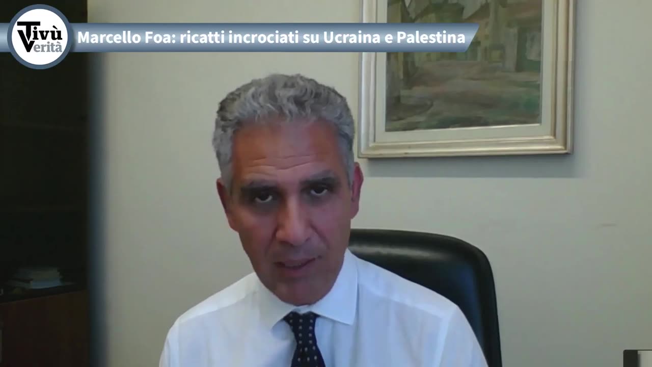 🔴 Marcello Foa: ricatti incrociati su Ucraina e Palestina.