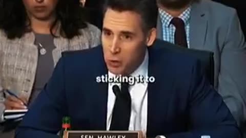 Boeing CEO gets raked over the coals by Sen. Josh Hawley