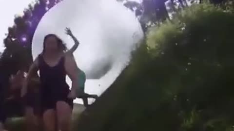 This activity is called Zorbing