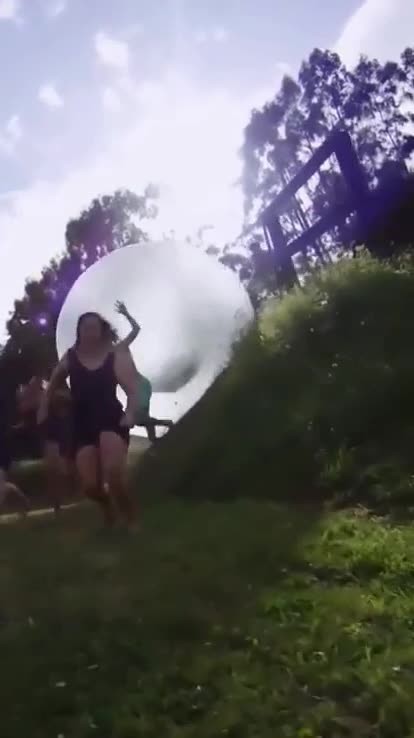 This activity is called Zorbing