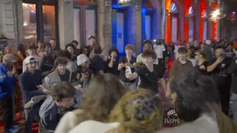 Wild: Fights break out on 6th Street ATX 12-13-2025 #fight December 2025