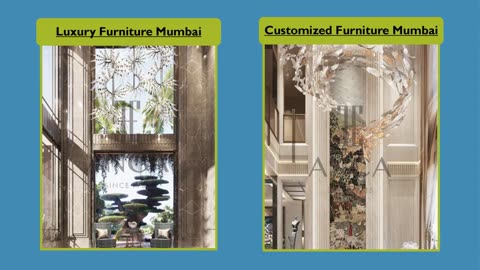 Luxury Bespoke Furniture in Mumbai