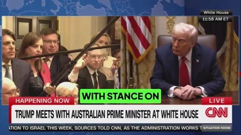 A reporter calls out the Australian ambassador who said “bad things” about Trump