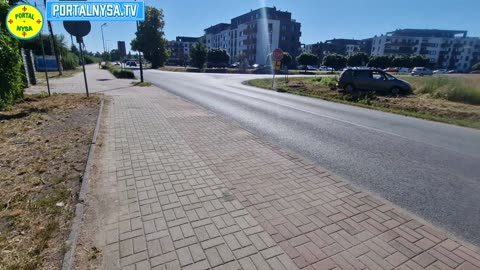 Auto wypadło z drogi, pasażerowie uciekli z miejsca zdarzenia. Wypadek w Nysie - Zamłynie