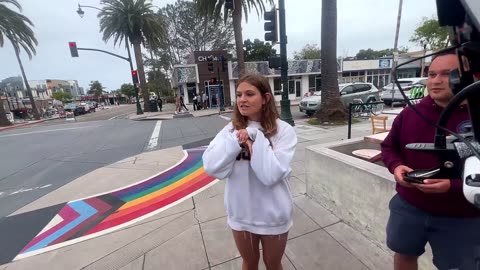 UCSB College Girls Get A Lesson In FIRST AMENDMENT RIGHTS _ Isla Vista, CA (720p60fps)