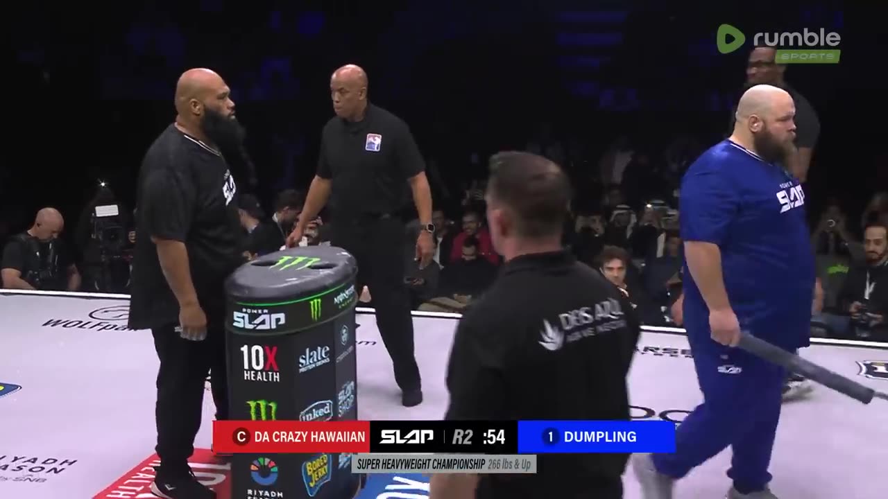 Super Heavyweight Titans Collide in Title Rematch 💪| Da Crazy Hawaiian vs Dumpling 2 | Power Slap 11