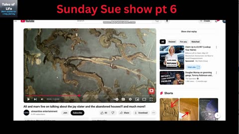 Sunday Sue Show pt 6 (Jayslater case)
