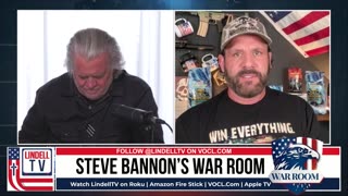 JOIN STEVE BANNNON LIVE ON WAR ROOM
