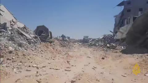 Al Jazeera reporters capture, for the first time, the widespread destruction at Kamal Adwan Hospital