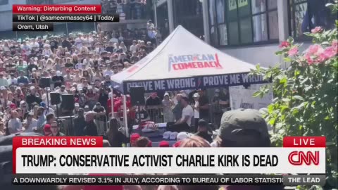 CNN clip of Kirk Assassination
