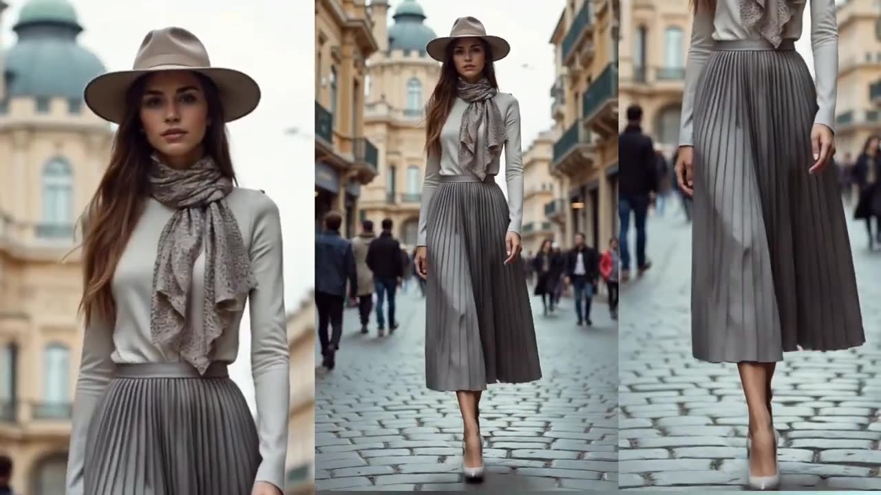 Elegant Women's Clothing. Spring 2025 fashion trends.