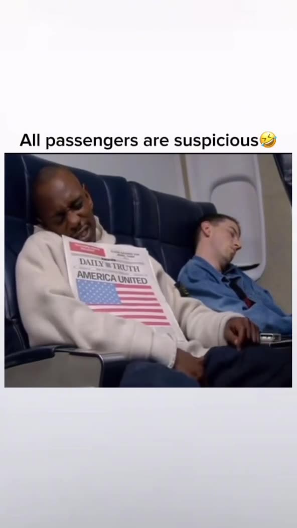 All passengers were suspicious 😵‍💫