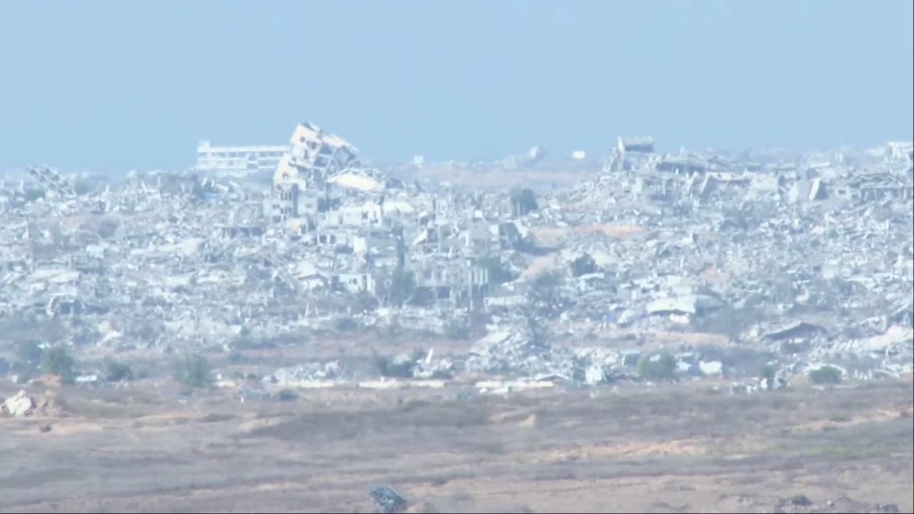 LIVE: GAZA Strip Arial Images - Current