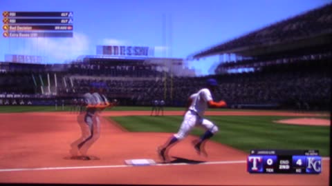 MLB The Show: Kansas City Royals vs Texas Rangers (S20 G90)