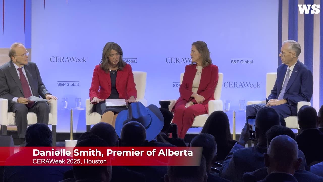 Premier Danielle Smith at CERAWeek 2025