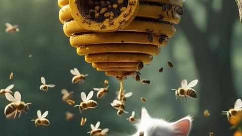 “Kitten Turns Into a Monster! 😱 Epic Battle!”