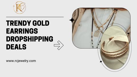 Trendy Gold Earrings Dropshipping Deals - www.rcjewelry.com