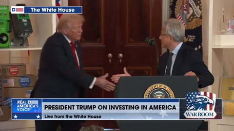 $500 Billion U.S. AI Investment: CEO Of NVDIA Joins President Trump At White House