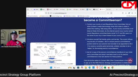 Precinct Strategy How to create political power. Dan Schultz May 27 2025