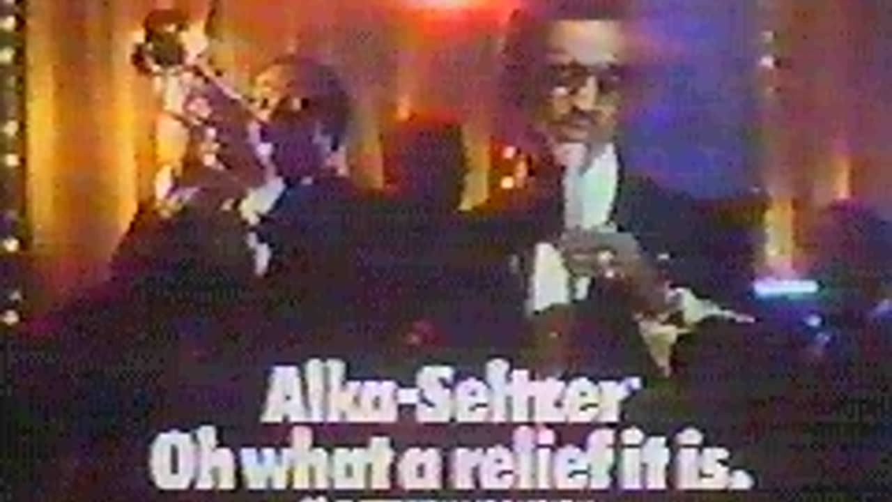 Commercial - Alka Seltzer 1978 w Sammy Davis Jr.