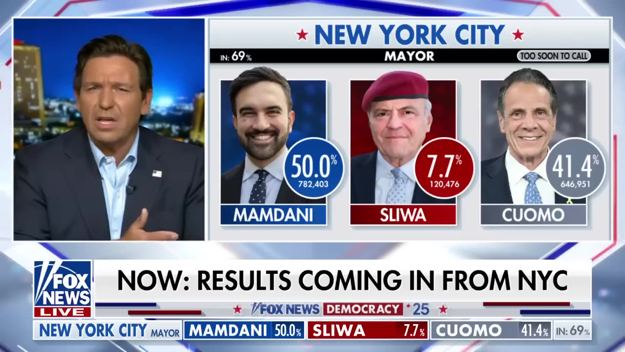 DeSantis: Mamdani will make de Blasio’s reign look like the ‘GOLDEN AGE’