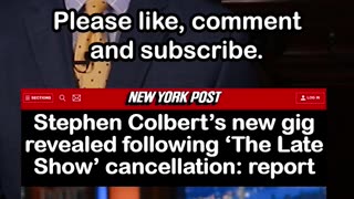 Stephen Colbert’s Next Job Revealed Following ‘The Late Show’ Cancellation