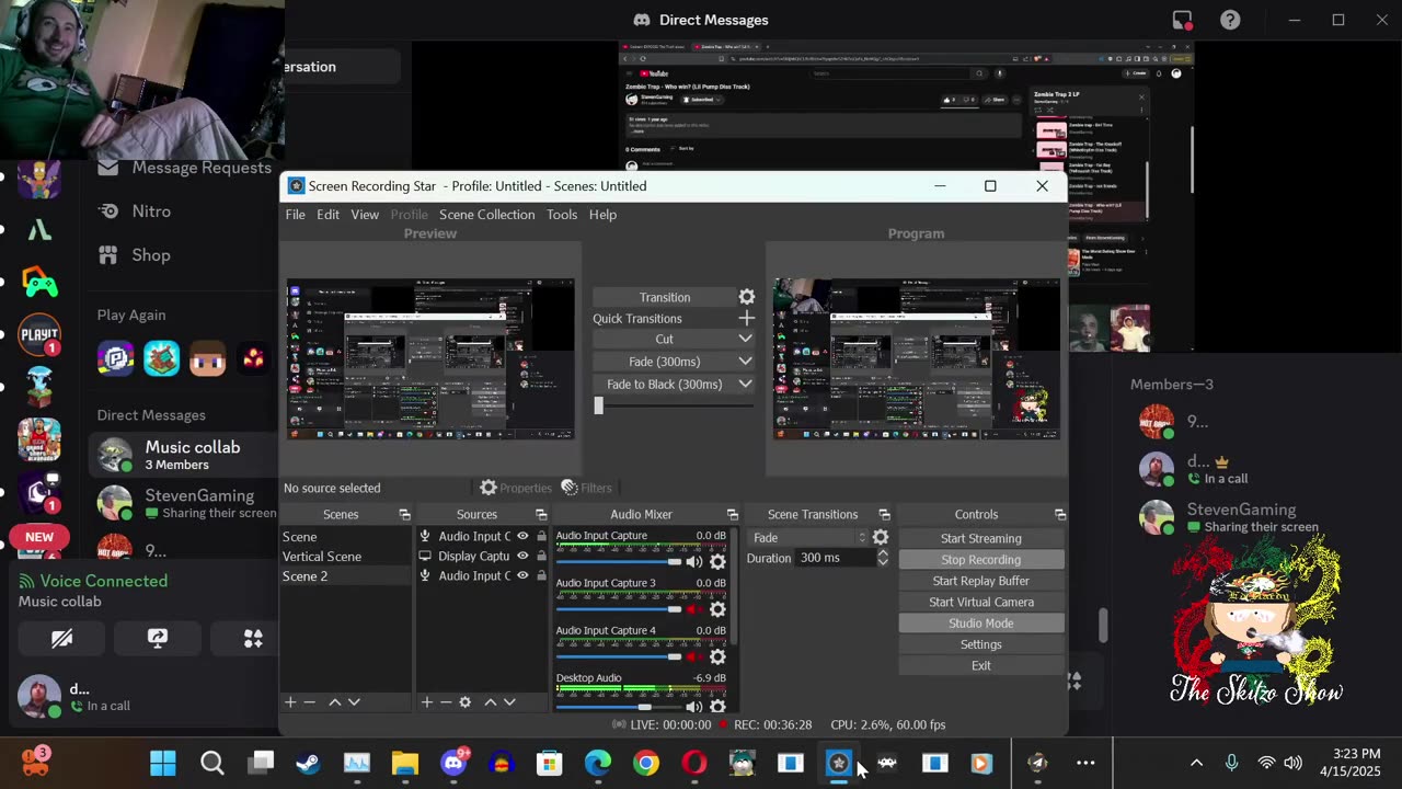 React Series Zombie Trap 2 Dannyskitzo w/Jut123 & Zombie Shady
