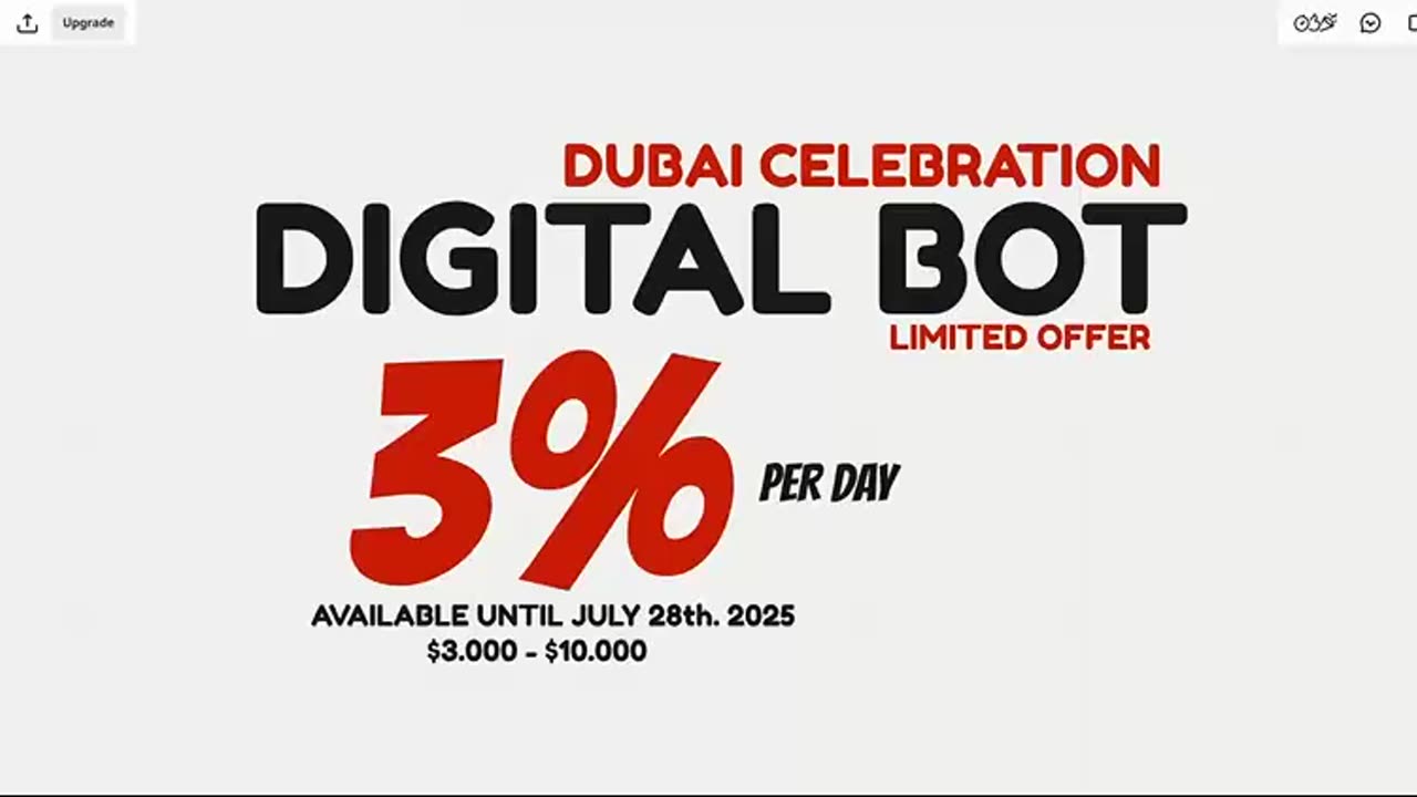 DIGITAL BOT LIMITED OFFER 3% A DAY AI CRYPTO INCOME + DEBIT CARD - TOP TEAM ROB BUSER