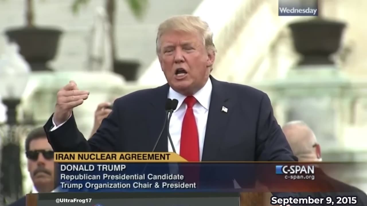 Trump on Iran 2015