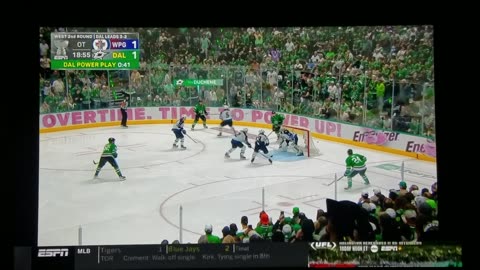 West 2nd Round Game 6 - WPG vs DAL - Stars Win in OT 2-1