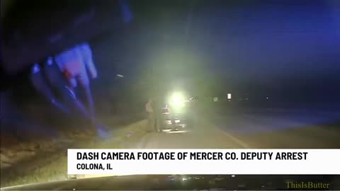 Dash cam video shows sheriff’s deputy arrested on DUI charge