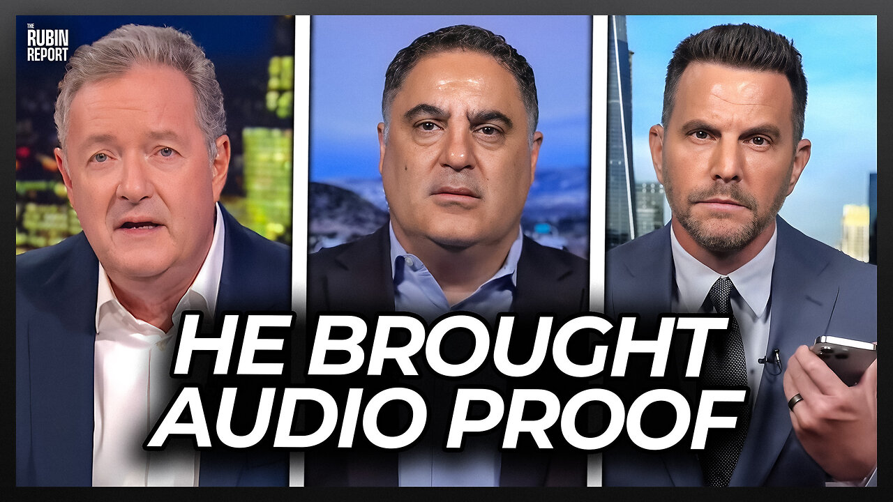 Watch Cenk Listen in Horror When Dave Rubin Plays Audio Proof of Past Charlie Kirk Comments