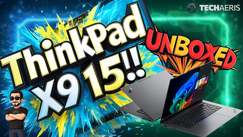 Lenovo ThinkPad X9 15 Gen1 Unboxing And Look Around