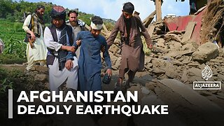 At least 800 people killed as earthquake hits eastern Afghanistan