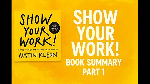 show your work book summary part 1