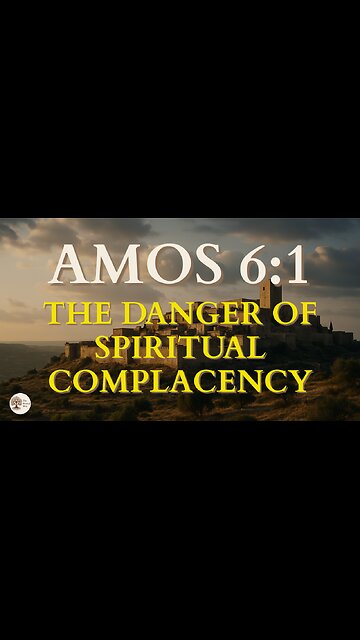 Amos 6:1 The Danger of Spiritual Complacency