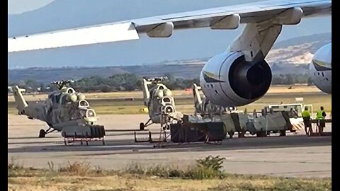 🇺🇦🇧🇬👀 Ukrainian An-124 transport aircraft was seen at Airport in Bulgaria