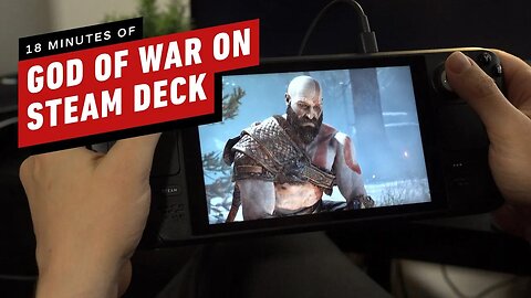 18 Minutes of God of War Gameplay on Steam Deck