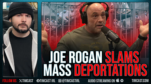 Joe Rogan SLAMS Mass Deportations, WARNS No Due Process Means NEXT President Will be Worse
